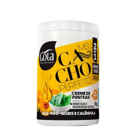 Gota Dourada Meu Cacho Perfeito Leave-In Cream Calendula 1kg