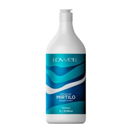 Lowell Mirtilo Shampoo 1000ml - Professional Hair Care