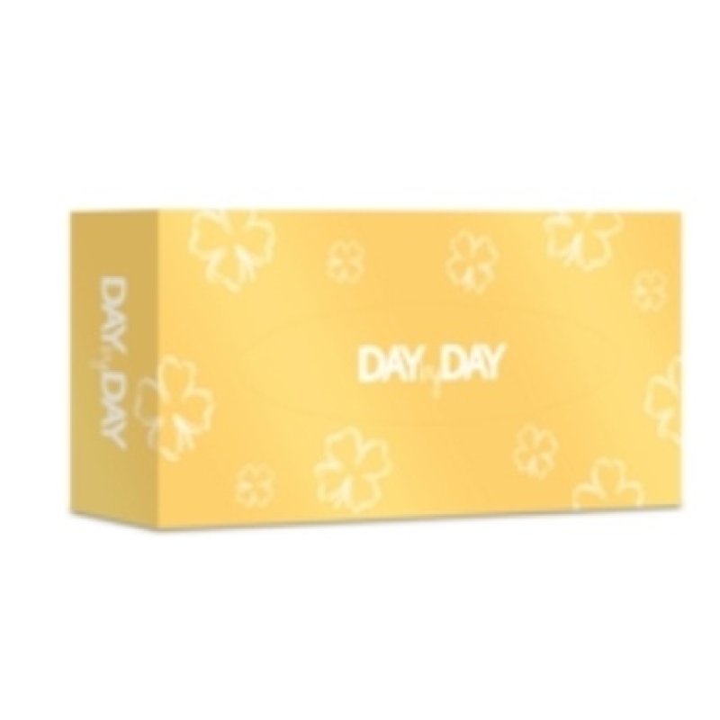 DAYbyDAY Chusteczki higieniczne 3warstwowe 90 szt. (karton zielony)