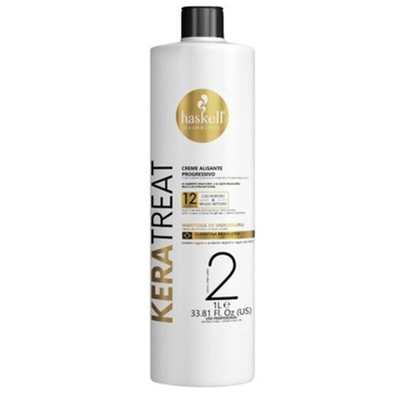 Haskell Keratreat Progressive Smoothing Cream 1000ml - Professional Hair Care
