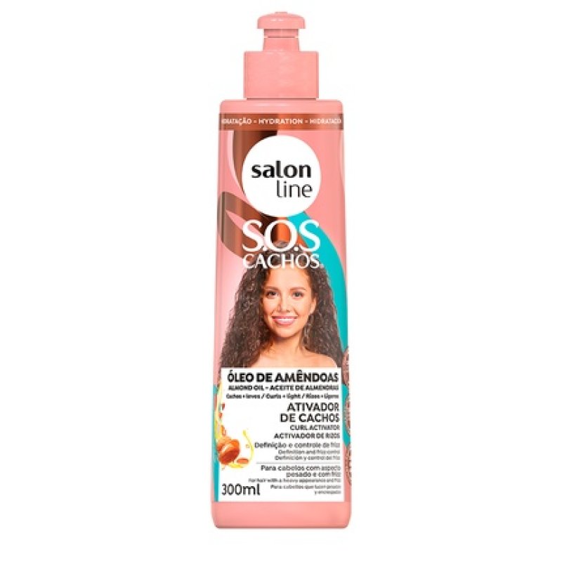 Salon Line Sos Curls Almond Oil Activator 300ml - Salon Line