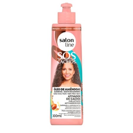 Salon Line Sos Curls Almond Oil Activator 300ml - Salon Line