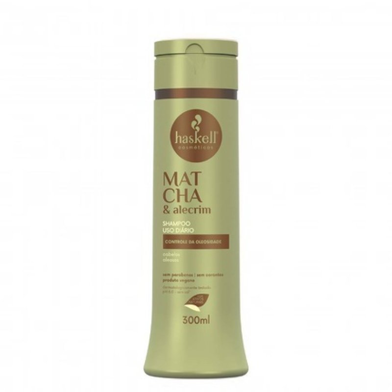 Haskell Matcha & Rosemary Shampoo 300ml - Professional Hair Care