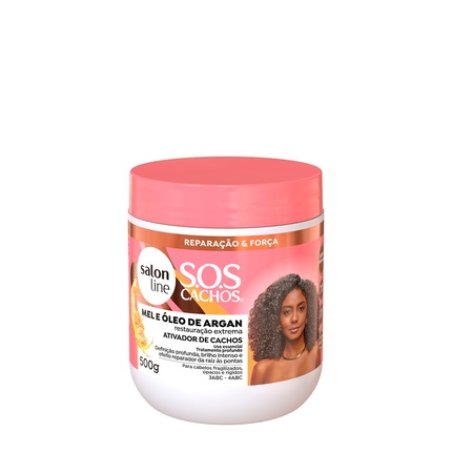 Salon Line Sos Honey And Argan Oil Intense Curls Activator 500g