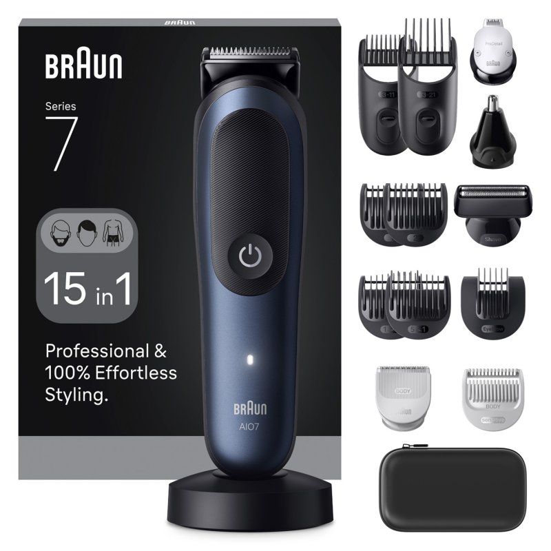 Braun AIO7560 Noir, Bleu 14 Lithium-Ion (Li-Ion)