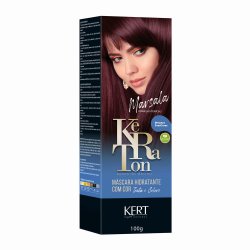 Kert Keraton Shine Bath Marsala 100g - Professional Hair Care