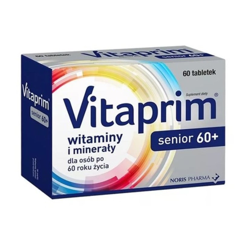 Primevital Senior Multivitamin - 60 Tablets For Optimal Health And Energy