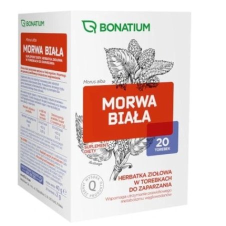 Bonatium White Mulberry Herbal Tea 20 Sachets