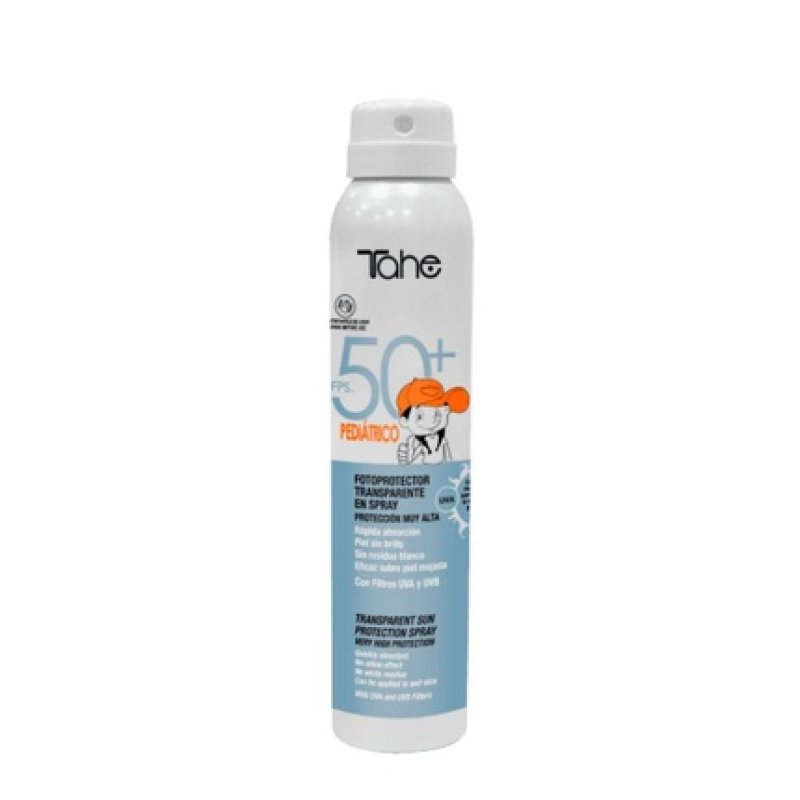 Tahe Pediatric Transparent Sunscreen Spray Spf50 250ml