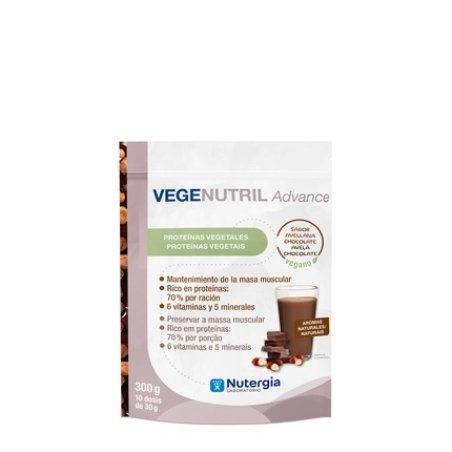 Nutergia Vegenutril Advance Hazelnut-Chocolate 300g