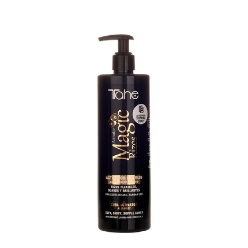 Tahe Magic Curls Anti-Frizz Activator 500ml - Perfect For Defined Curls