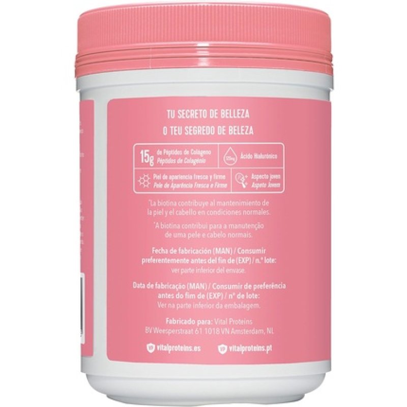 Vital Proteins Beauty Collagen Strawberry Lemon 271g