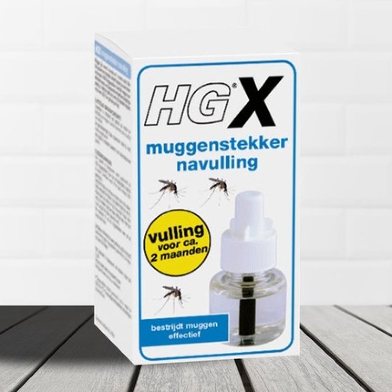 Hgx Mosquito Plug Refill - 45ml - Effective Against Mosquitoes - Good For 54 Nights