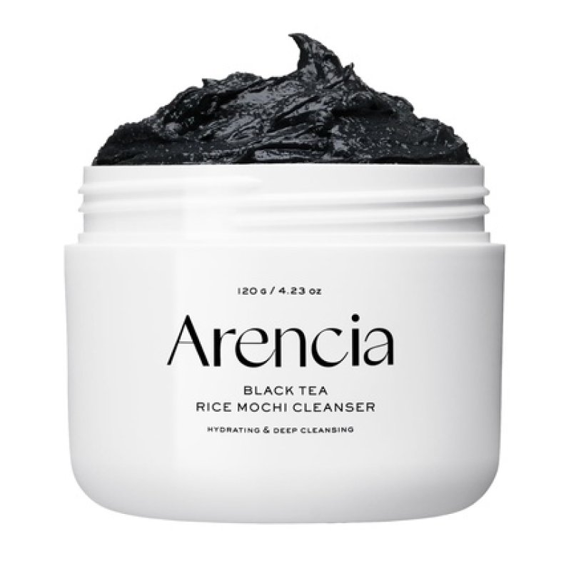 Arencia Black Tea & Yuzu Rice Mochi Cleanser 120g