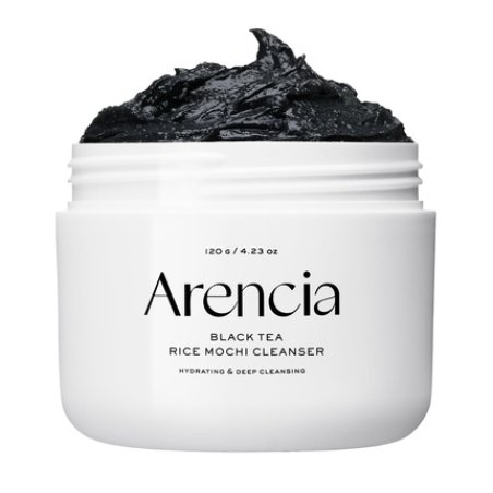 Arencia Black Tea & Yuzu Rice Mochi Cleanser 120g