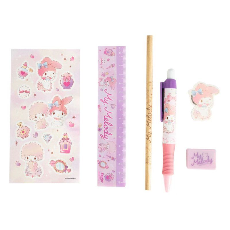 Sanrio set d'écriture 6 pièces My Melody