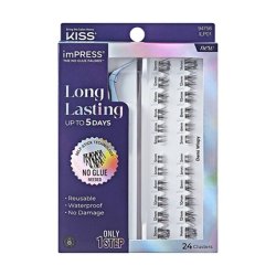 Kiss Impress Press On Longlasting False Eyelashes 01