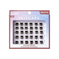 Kiss Falscara Multi Wisps Mocha - 24 Pieces