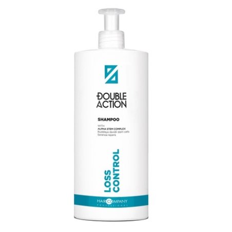 Double Action Shampoo for Hair Loss Control and Strengthening