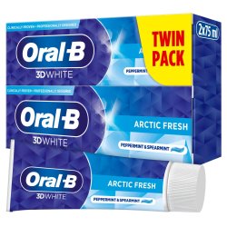 Oral B - 3D White Arctic Fresh Toothpaste - 2x75 ml