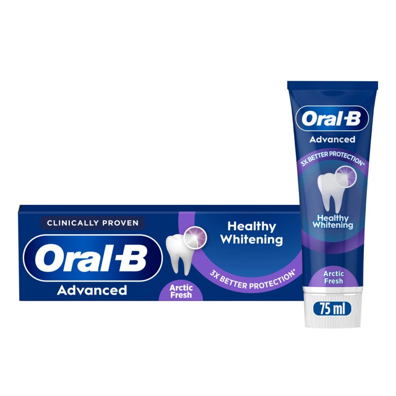 Oral B - Advanced Healthy Whitening Arctic Fresh Toothpaste - 75 ml