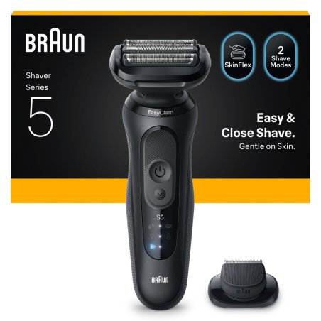 Braun - Series 5 Electric Shaver - Black