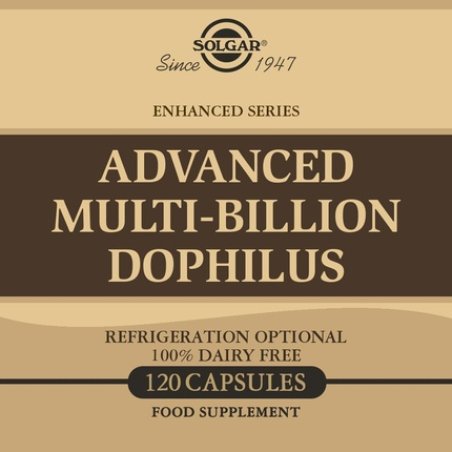 Solgar Advanced Multi-Billion Dophilus Vegetable Capsules 120