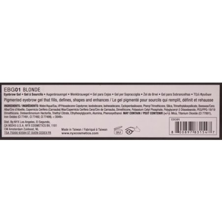 NYX Eyebrow Gel Blonde
