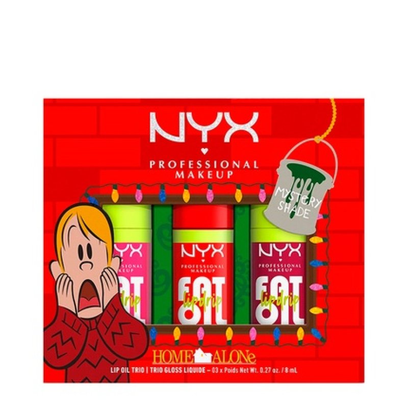 Nyx Professional Makeup Home Alone Fat Oil Lip Drip Trio 1
