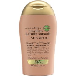 OGX Ever Straightening Brazilian Keratin Smooth Travel Size Shampoo 88.7ml
