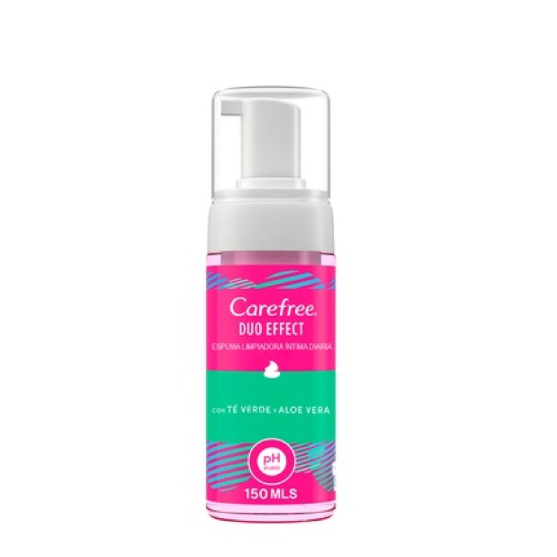 Carefree Duo Effect Daily Intimate Hygiene Foam 150ml