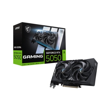 MSI VGA 8GB RTX5050 GAMING OC 8G 3xDP/1xHDMI GeForce RTX 5050 8G GAMING OC