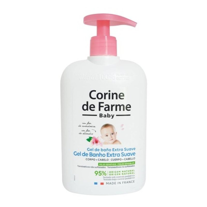 Corine De Farme Extra Gentle Bath Gel Almond Blossom 500ml