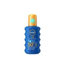 Nivea Sun Kids Protect & Care 5-In-1 Coloured Spray SPF 50 200ml