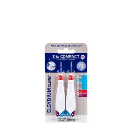 Elgydium Clinic Trio Compact Interdental Brush Iso 1/4/5 - 2 Units
