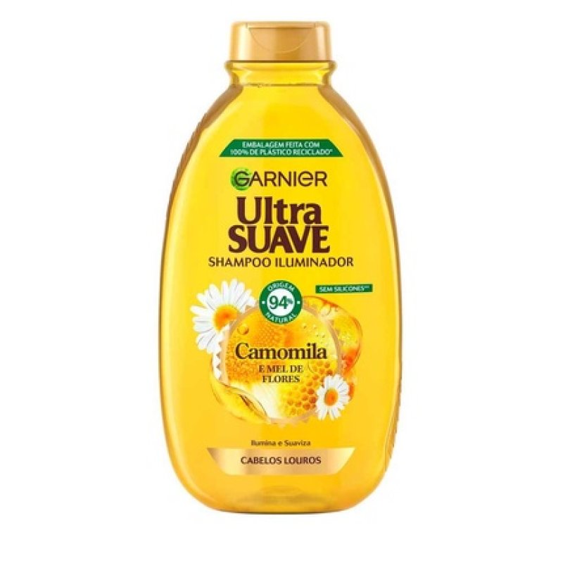 Garnier Ultra Soft Chamomile Shampoo 400ml - Gentle Hair Care