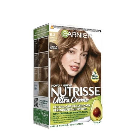 Garnier Nutrisse Permanent Hair Color 6.3 Dark Golden Blonde
