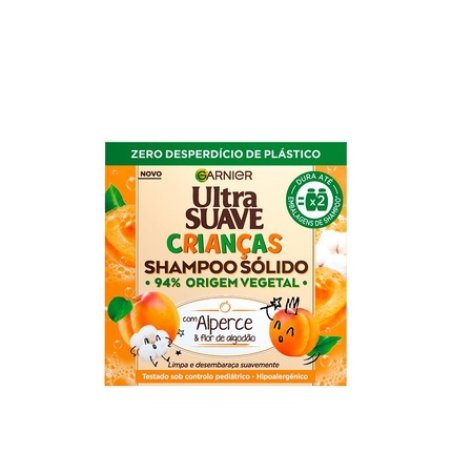 Garnier Ultra Soft Solid Shampoo For Children Apricot 60g