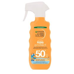 Garnier Ambre Solaire Kids Protect Spray Spf50 270ml - High Protection Sunscreen For Children