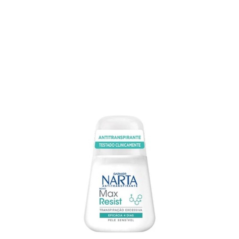 Garnier Narta Max Resist Antiperspirant Roll-On For Sensitive Skin 50ml