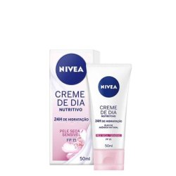 Nivea Day Cream For Dry And Sensitive Skin Spf15 50ml