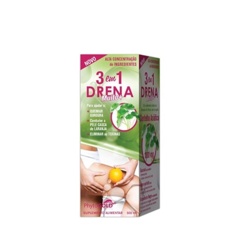 Phytogold 3 In 1 Drena Muito 500ml - Parapharmacy Product