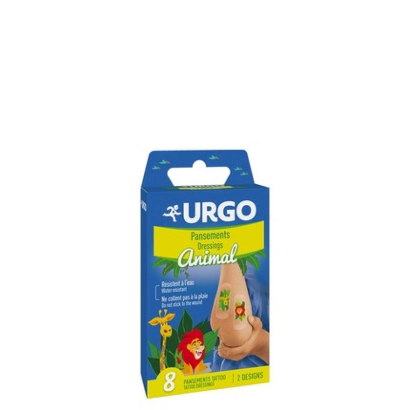 Urgo Tattoo Animal Bandages 8 Units