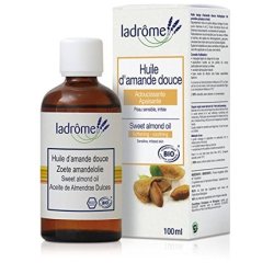 LADROME Organic Sweet Almond Vegetable Oil 100ml