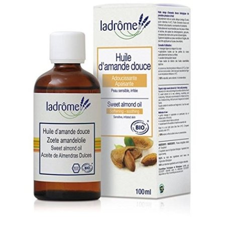 LADROME Organic Sweet Almond Vegetable Oil 100ml