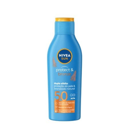 Nivea Sun Protect & Bronze Lotion Spf50 200ml