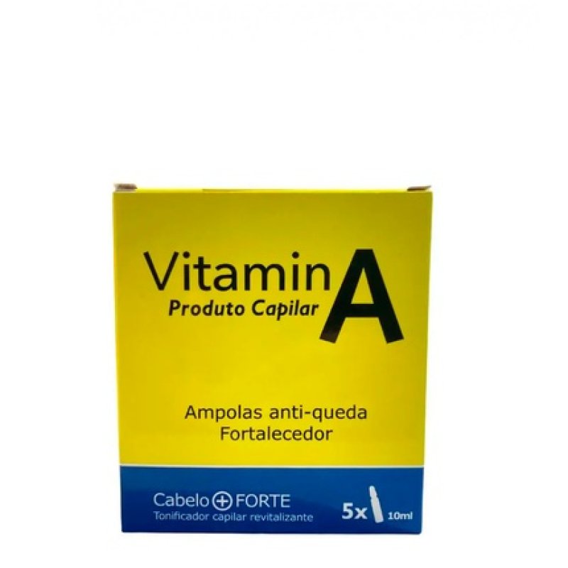 Real Natura Vitamin A Ampoules 5x10ml - Hair Care Treatment