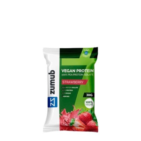 Zumub Vegan Pea Protein Strawberry Flavor 30g