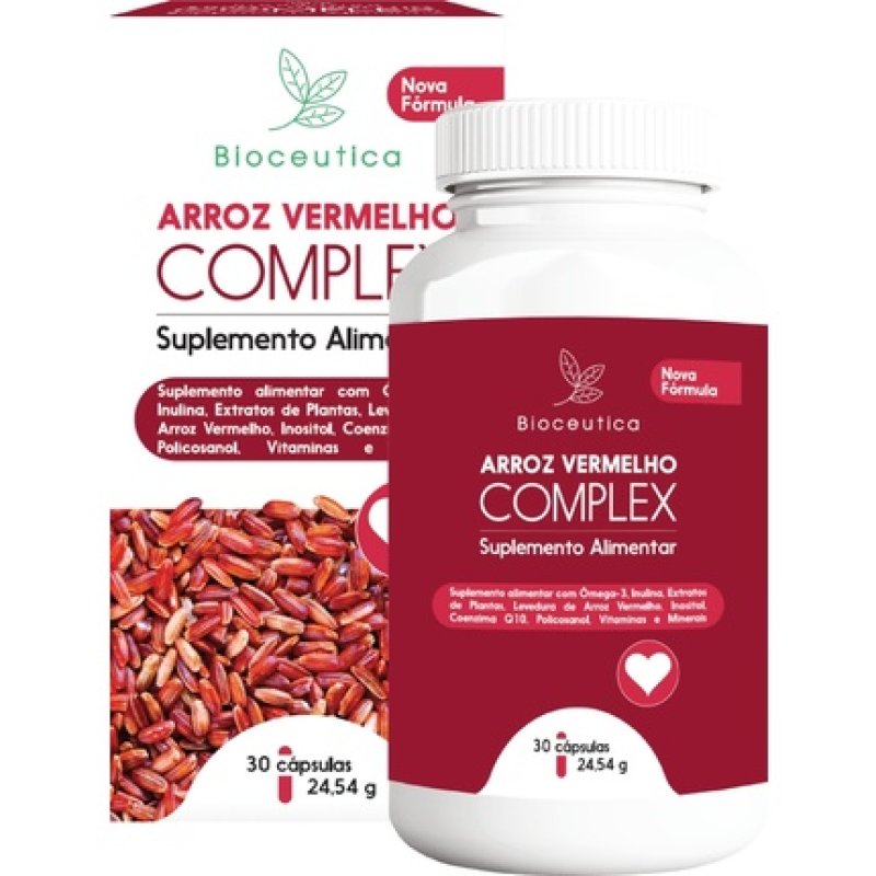 Bioceutica Red Rice Complex 30 Capsules