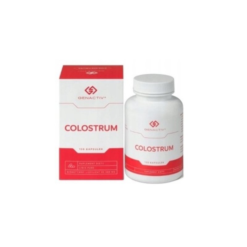 Genactiv Colostrum Supplement - 120 Capsules